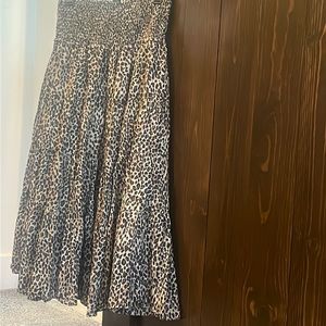 Last Chance Sale! 
Cheetah print Ralph Lauren Maxi Skirt with lining